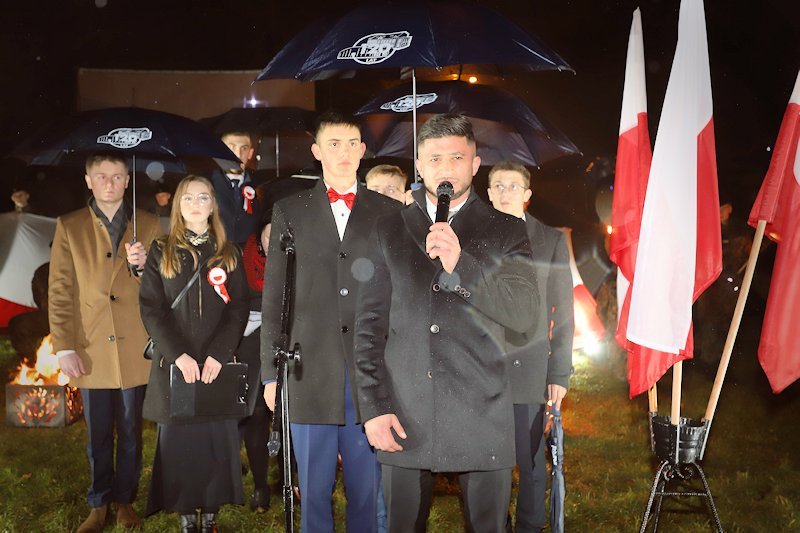 Uroczystość patriotyczna "Olkuszanie dla Niepodległej"